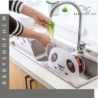 Gấu Panda chắn nước văng bồn rửa chén