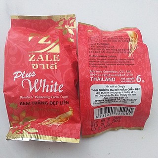 lẻ kem zale plus white đỏ