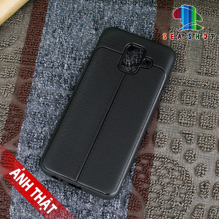 Ốp lưng Samsung Galaxy J6 2018 vân da loại A