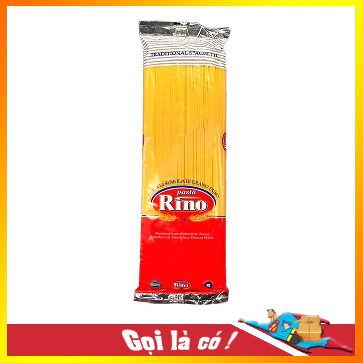 Pasta Mỳ ý 🌺FREESHIP🌺 Mỳ Spaghetti hiệu Rino 500g