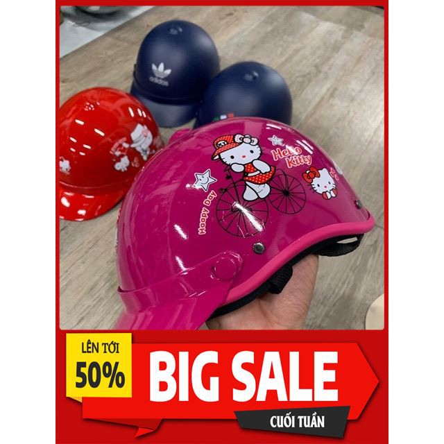 [ Sale 50% ] Mũ bảo hiểm thời trang 3 lớp cao cấp( ảnh thật) thời trang elly