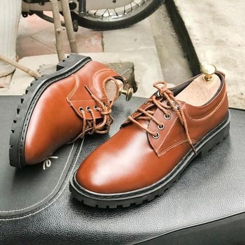 Thanh Lý Giày Công Sở Nam Da Bò Buộc Dây Cao Cấp Sang Trọng