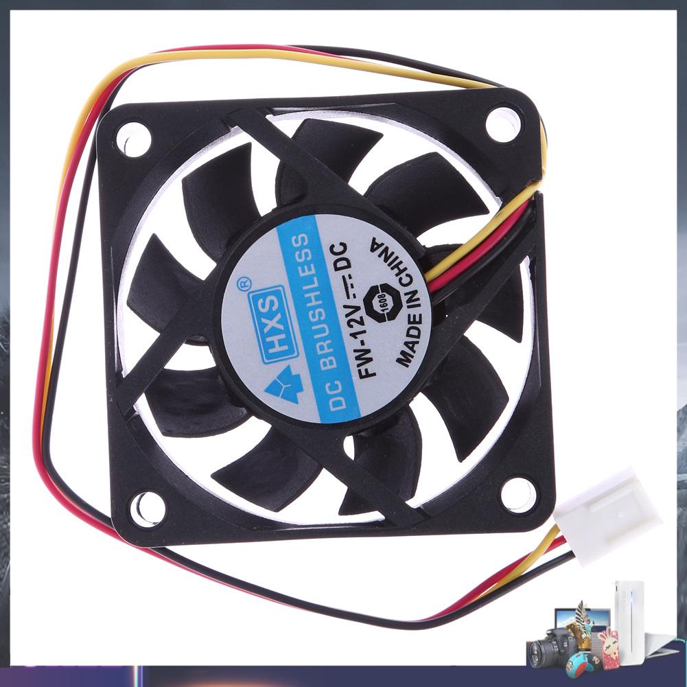 Quạt tản nhiệt 3 Pin 12V DC 6cm P4