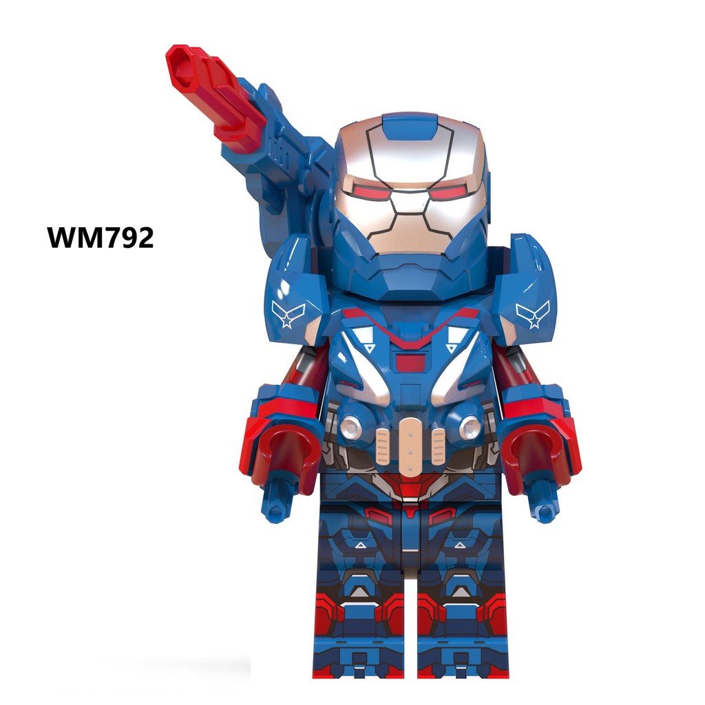 Bộ đồ chơi Lego Minifigure Marvel, Lego Người Sắt, Lắp Ghép Ironman