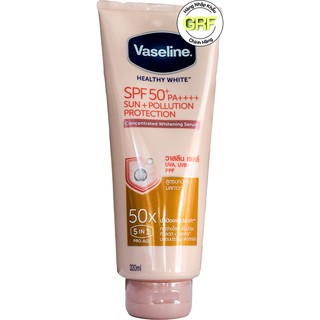 Vaseline 50x Serum Chống Nắng Cơ Thể SPF50 + Dưỡng Da Sáng Khoẻ 320ML