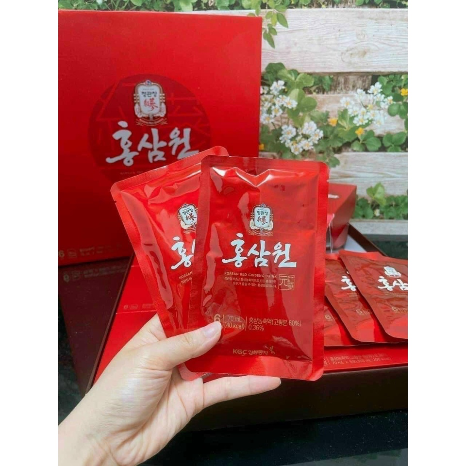 Nước Hồng Sâm WON KGC CHEONG KWAN JANG Korea Red GinsengHộp 30gói x 70ml