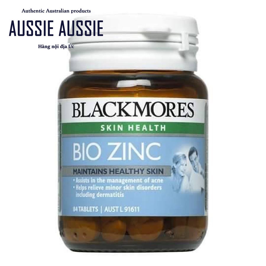 Viên Kẽm Dành Cho Da Mụn Blackmores Bio Zinc 84 Viên/ 168 Viên aussie.vn | BigBuy360 - bigbuy360.vn