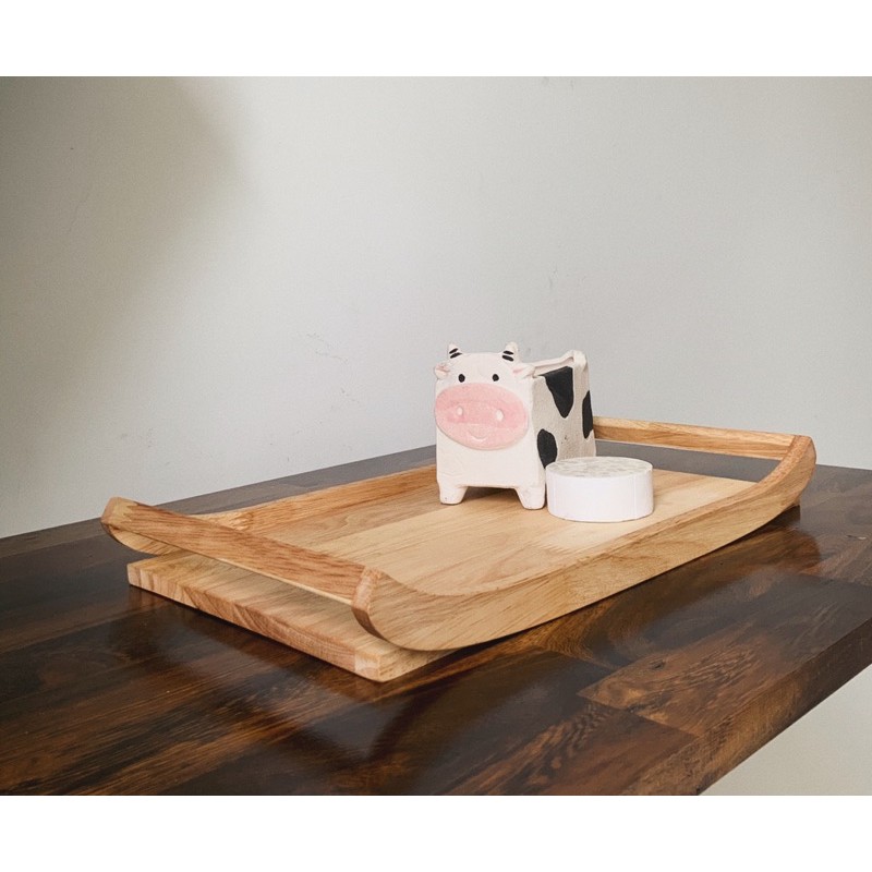 Khay gỗ decor tự nhiên