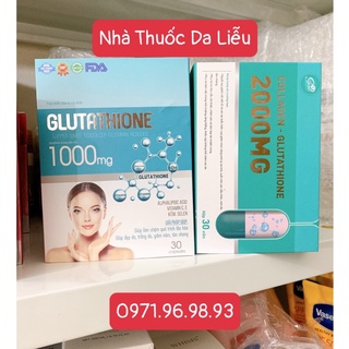 Viên uống trắng da glutathione colagen 2000mg 1000mg trắng da, mờ nám xạm