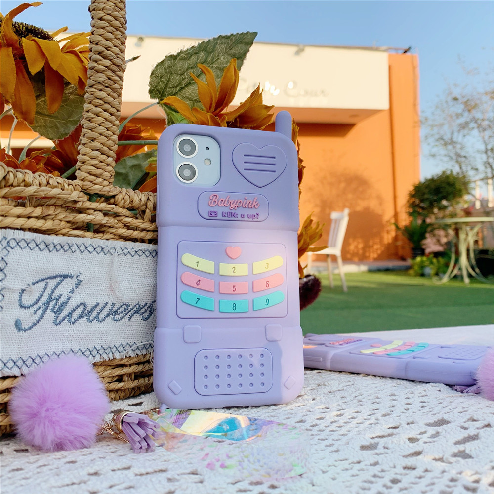 Ốp Lưng Silicone Tpu Họa Tiết Hình Chú Mèo 3d Thời Trang Cho Iphone 12 11 Pro Max Mini 12pro Xr X Xs Max 8 7 Plus Se 2020