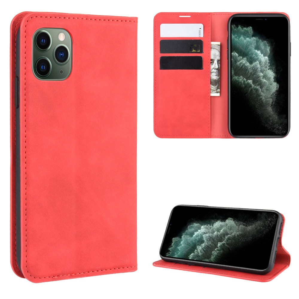 ốp iPhone 11 Case 7 8 Plus XR X XS 11 Pro Max Flip Cover Wallet Skin Feel Leather Card Slots TPU Bumper Bao Da Gập lưng