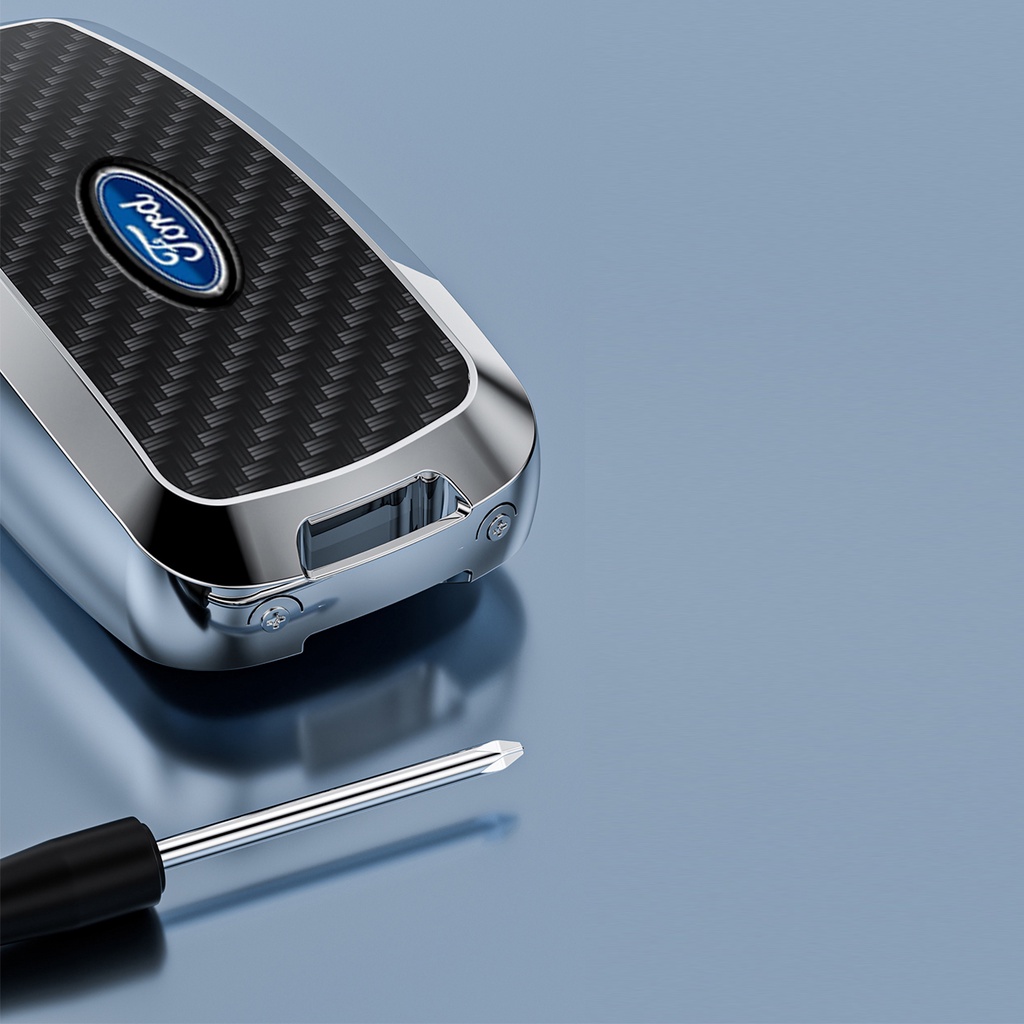 Vỏ Bọc Chìa Khóa Điều Khiển Từ Xa Bằng Hợp Kim Sợi Carbon Cho Ford Ranger Wildtrak Ranger Sport 2023 Raptor Fx4 Max Wildtrak XLT XL EcoSport