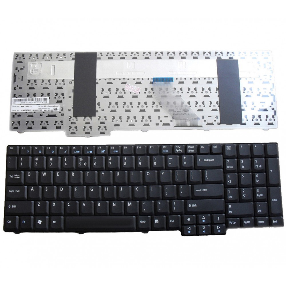 (KEYBOARD) BÀN PHÍM LAPTOP ACER 5735 (CÁP NGẮN) dùng cho Aspire 5235 5335 5535 5635 6530 6930 7000 7100 7220 7320 7400