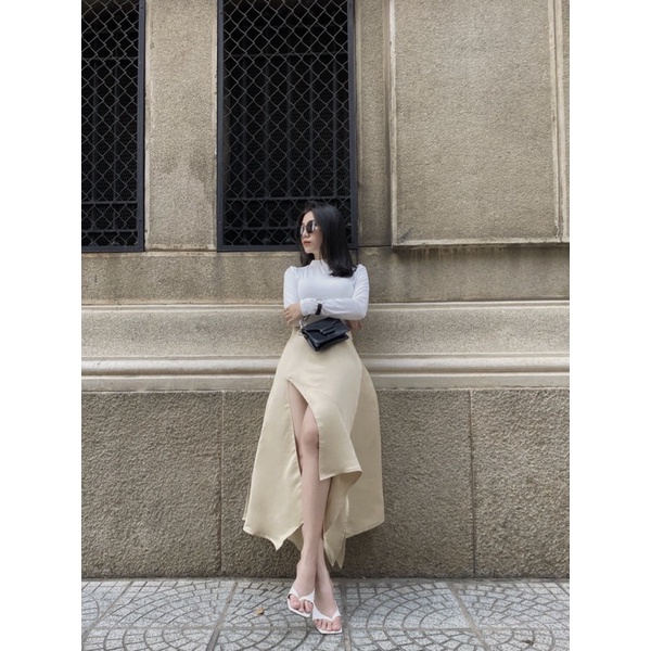 Chân váy lụa Mollis | BigBuy360 - bigbuy360.vn