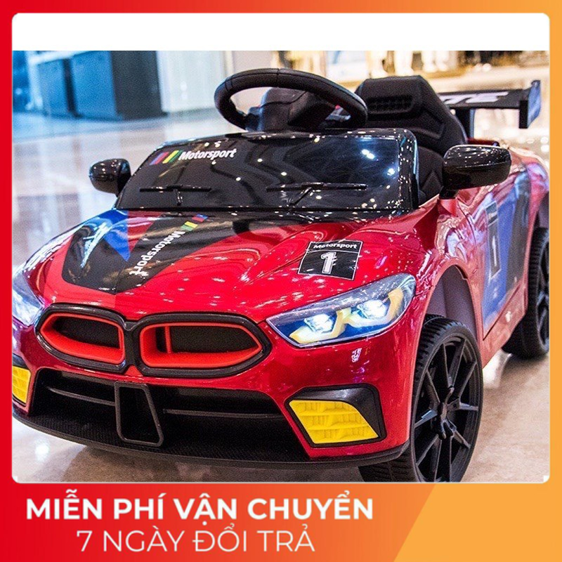 Xe Ôtô điện trẻ em 808 kiểu dáng BMW bé tự lái có điều khiển từ xa , lỗi 1 đổi 1C