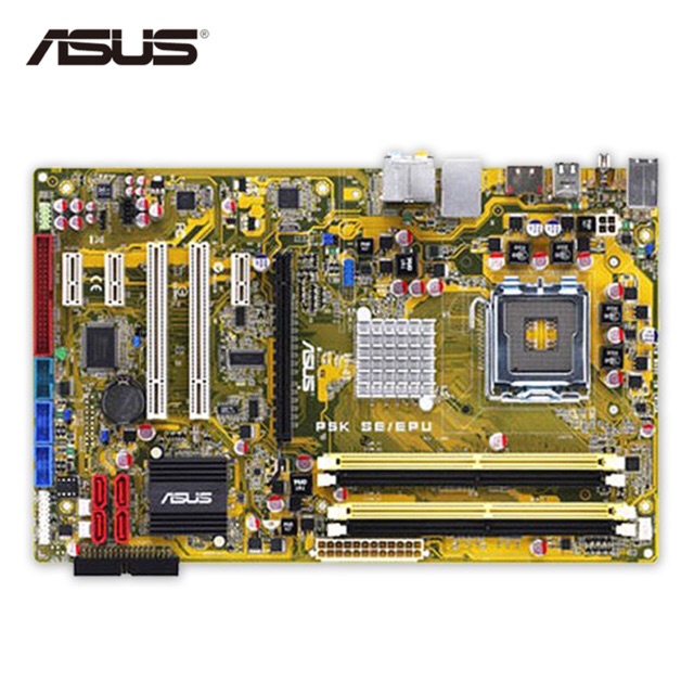 [Mã 1911ELSALE hoàn 7% đơn 300K] Bo mạch chủ ASUS P5K SE hang tháo máy