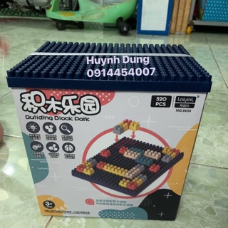 Bộ lego building block 520 chi tiết