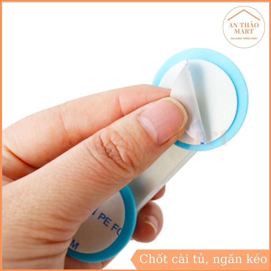 Đai Khóa Gài Tủ Lạnh, Ngăn Kéo, Tủ Đồ An Toàn Cho Bé, Khóa Gài Đa Năng Chống Kẹp Cho Trẻ Em