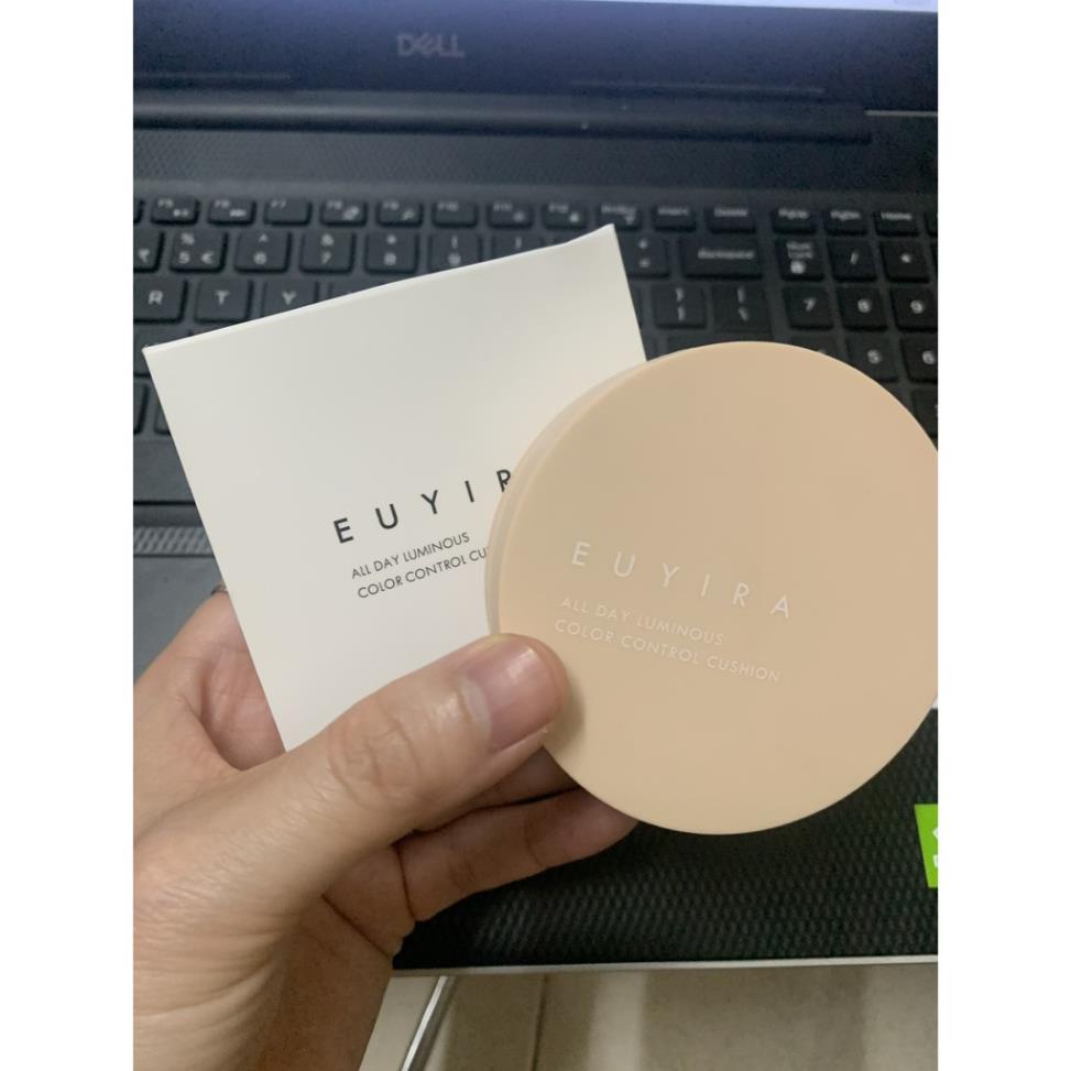 PHẤN NƯỚC KIỂM SOÁT MÀU SÁNG CẢ NGÀY CUSHION EUYIRA ALL DAY lUMINOUS | BigBuy360 - bigbuy360.vn