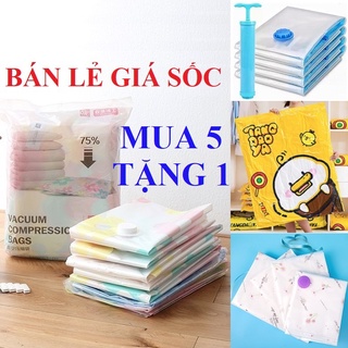 (Chuyên Bán Sỉ) Túi Hút Chân Không Quần Áo Chăn Màn - TÁI SỬ DỤNG NHIỀU LẦN