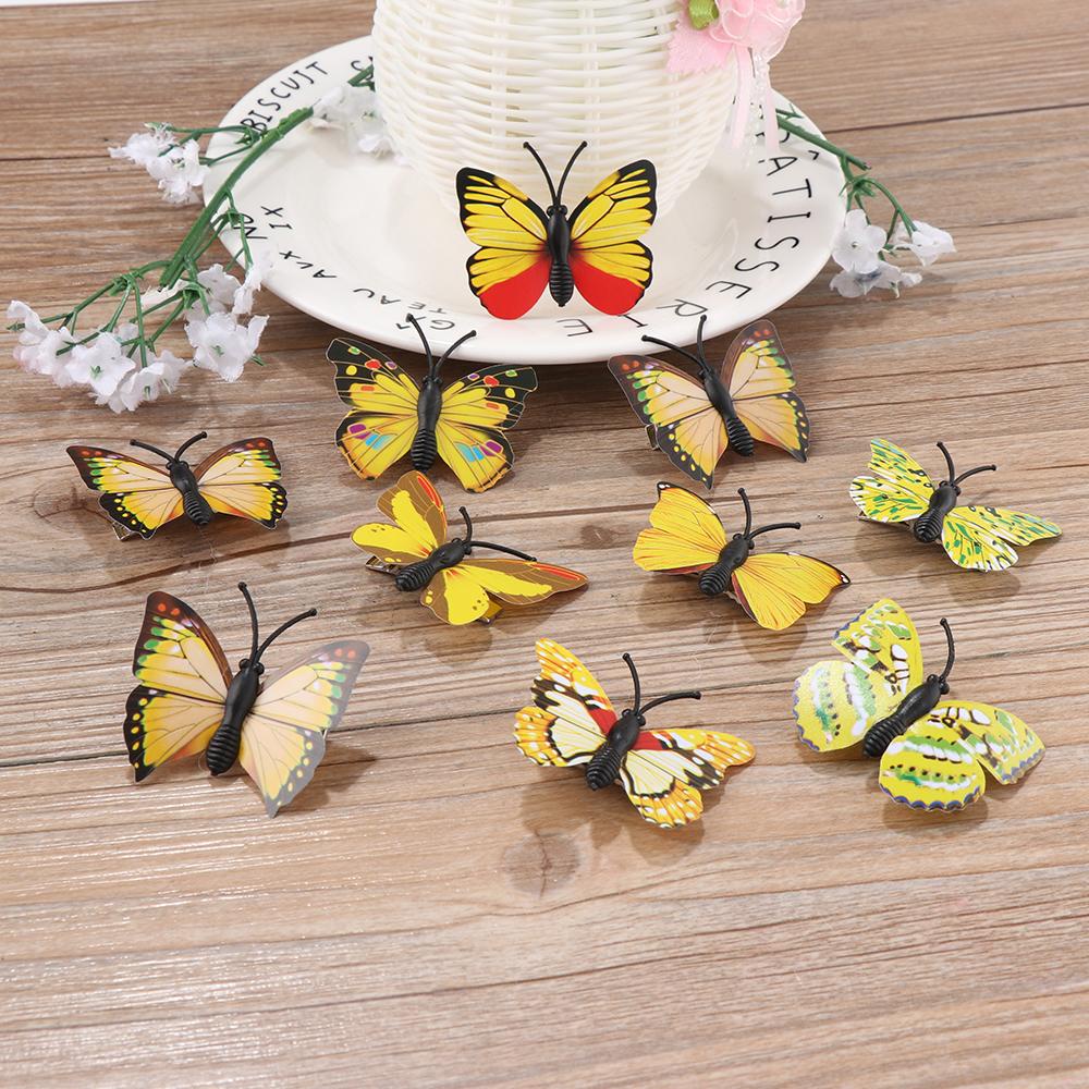 Set 5 Kẹp Tóc Hình Bướm Xinh Xắn Thời Trang Cho Cô Dâu