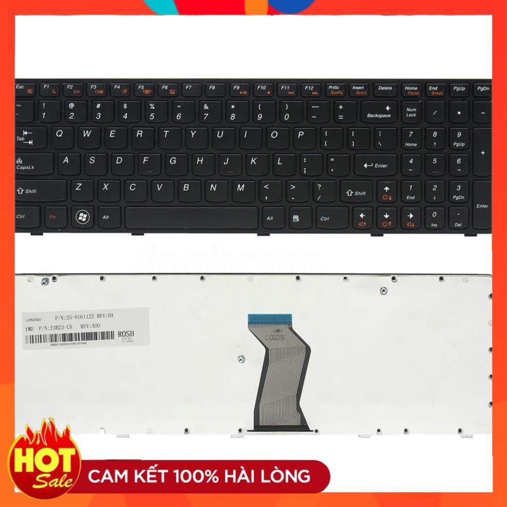 [ Hàng mới ] Keyboard/Bàn phím Laptop Lenovo G580 , G585 ,Z580 , Z585 , V580 , V585