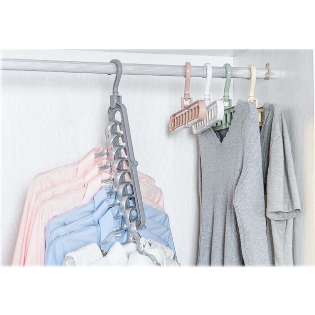 Móc treo quần áo 9 lỗ
