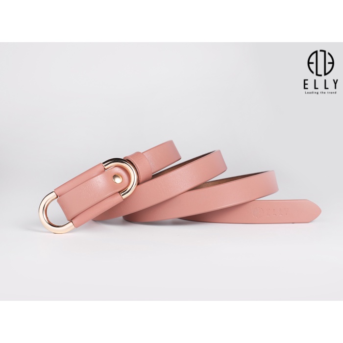 Dây thắt lưng nữ cao cấp da thật  ELLY – ED57