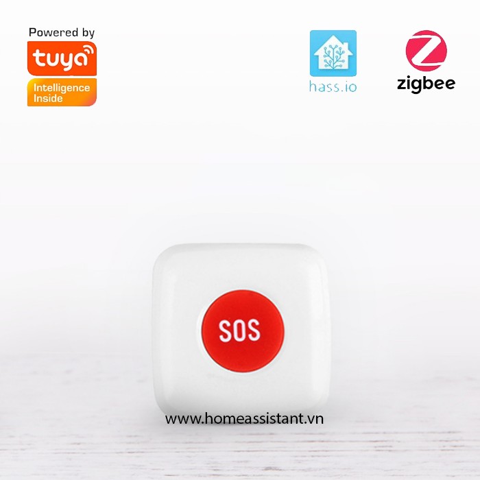 Nút Bấm Báo Động Khẩn Cấp Zigbee 3.0 Tuya Sonoff ZOS01 (Hỗ trợ HomeAssistant)