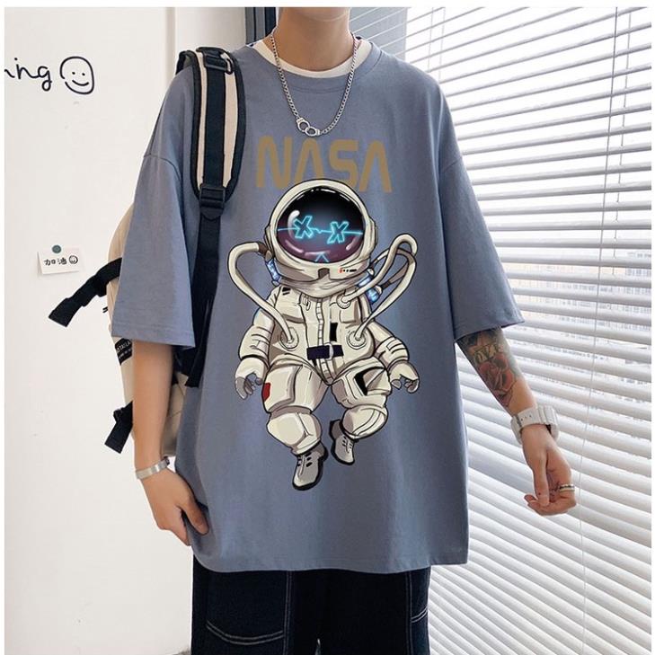 Áo Thun From Rộng , Áo Phông In Hình Phi Hàng Gia Trước Ngực Với Chất Cotton 100% Thoáng Mát Thấm Hút Mồ Hôi .