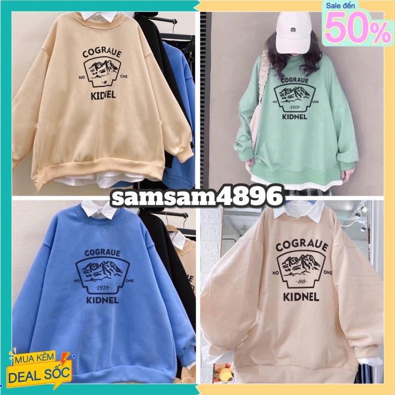 Áo Sweater Cograue unisex, Áo hoodie Nam Nữ Form Rộng | BigBuy360 - bigbuy360.vn