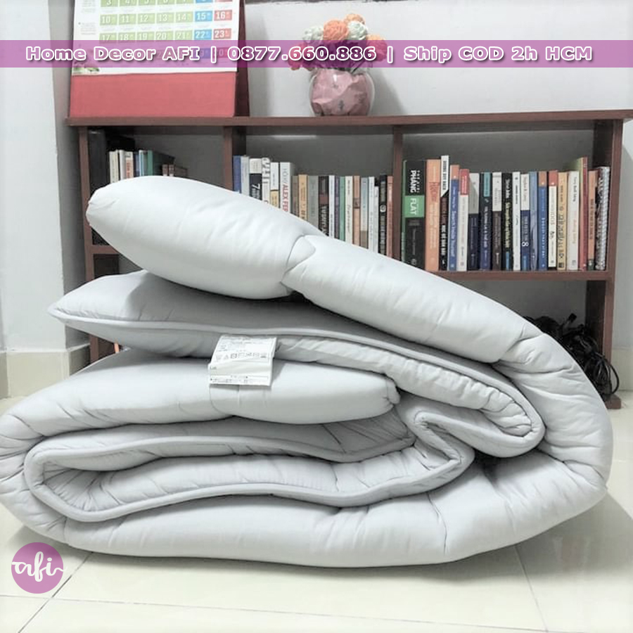 Nệm/Đệm bông mỏng mềm size 1m 1m2 1m4 1m6 dài 2m