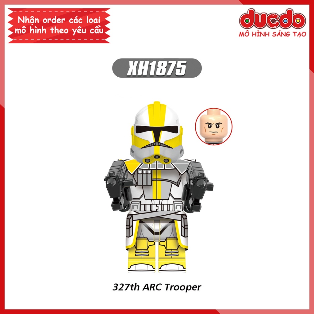 Minifigures nhân vật Star Wars Chiến tranh giữa các vì sao - Đồ chơi Lắp ghép Xếp hình Mô hình Mini XINH X0333