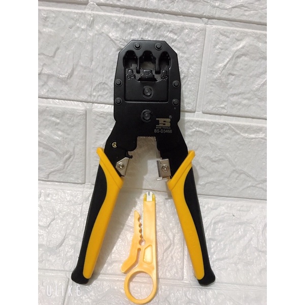 Kìm Bấm Mạng BOSI Cao Cấp, Kìm Bấm RJ45/RJ11, kìm bấm chuyên dụng cho ae thợ, sản phẩm chất lượng cao.