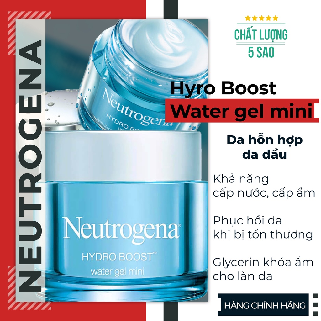 [ Chính hãng ] Kem Dưỡng Ẩm Neutrogena Hydro Boost Water Gel Mini (15g)