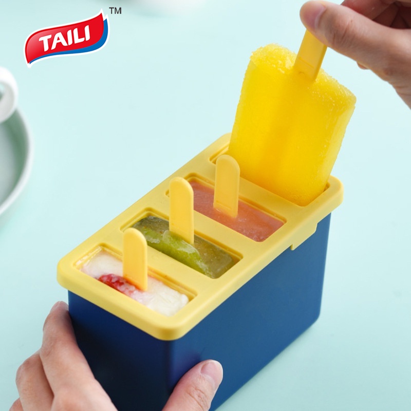 Khuôn làm que kem TAILI BH4412 kiểu mới tiện lợi DIY