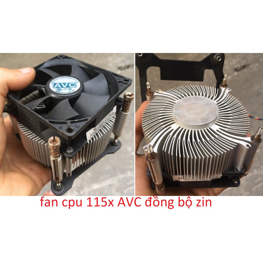 Tặng keo - fan quạt tản nhiệt stock cpu socket 771 775 1151 1150 1155 1156 1366 2011 đồng bộ lõi đồng amd all