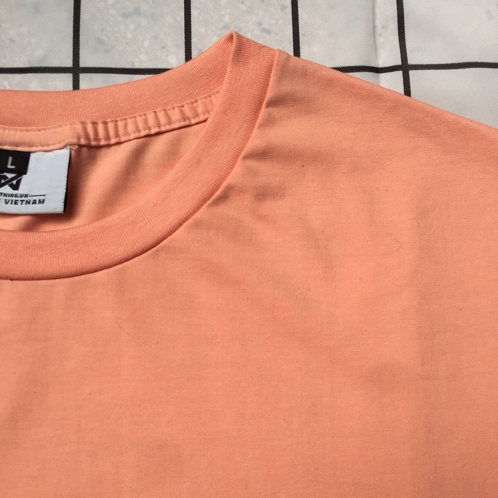 Áo phông trơn N7 Unisex Basic Tee Unisex áo phông form rộng tay lỡ ÁO THUN TRƠN LOGO  AT09