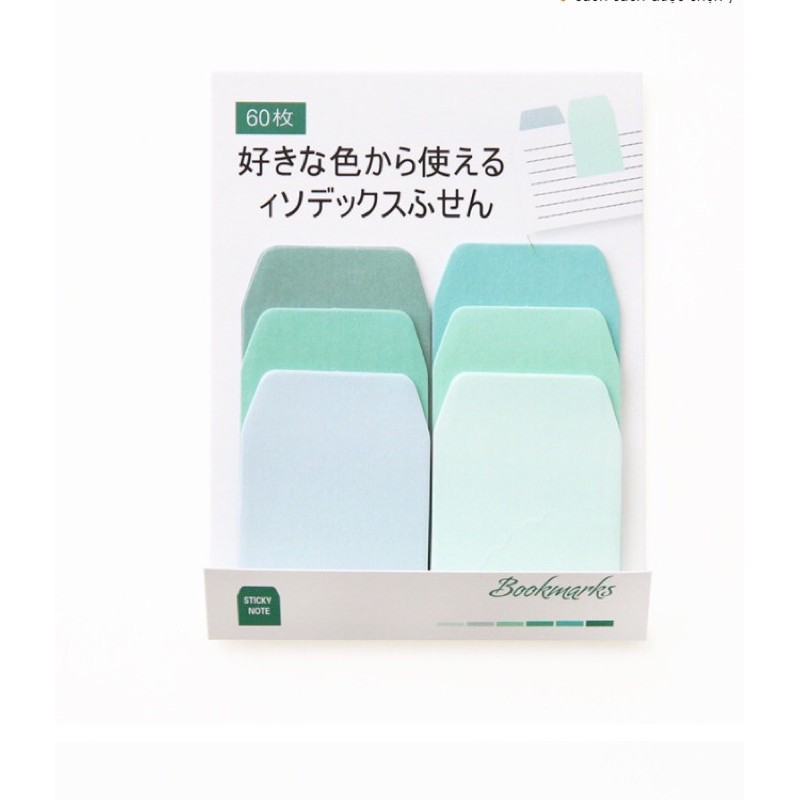 Nhãn giấy ghi nhớ tone pastel xinh xẻo