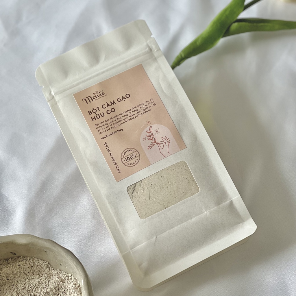 Bột cám gạo Monie dưỡng sáng, mịn da