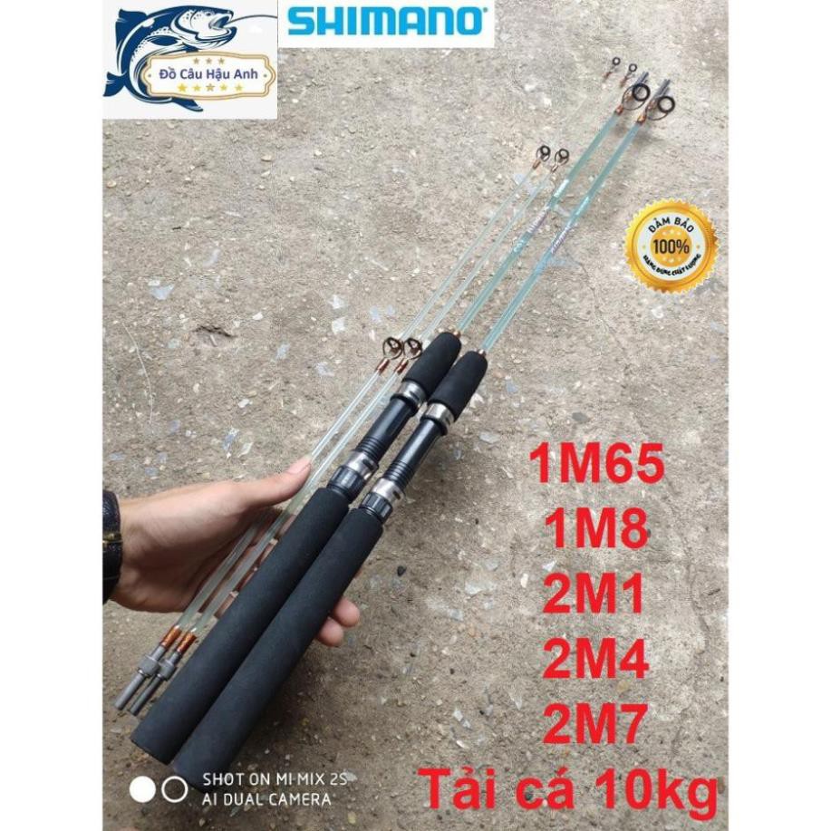 [Mã FAMAYMA2 giảm 10K đơn 50K] Cần câu cá Shimano 2 khúc đặc trong suốt tải cá 10kg