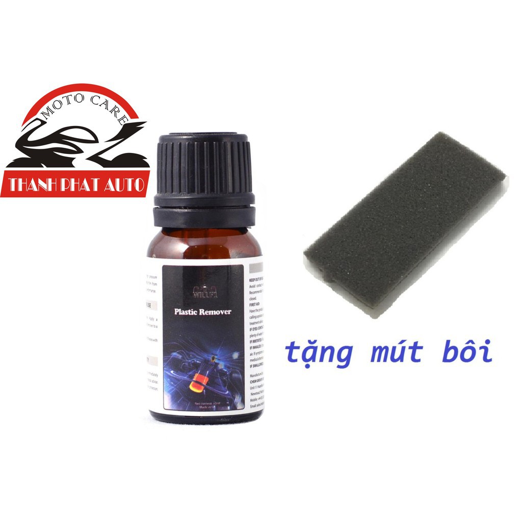 ♣Chai Phục hồi nhựa nhám Plastic Remover 10ml