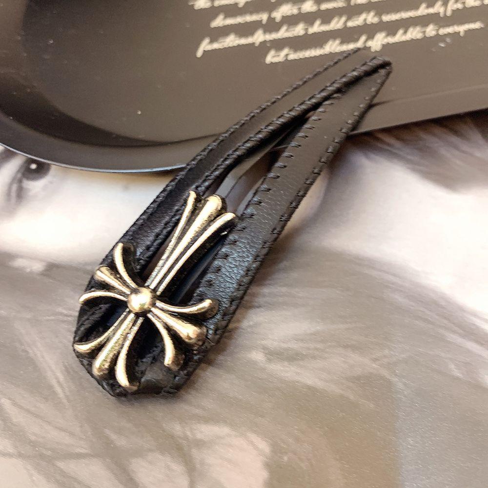 Kẹp Tóc Hình Chữ Thập Phong Cách Retro Dễ Thương