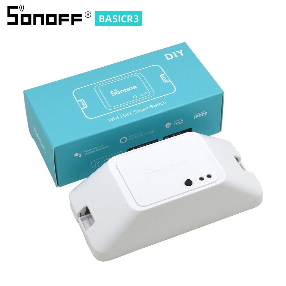 SONOFF BASIC R3 (QUỐC TẾ), công tắc WIFI, điều khiển từ xa thông minh R3, 2019