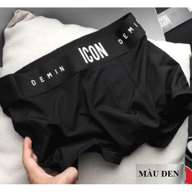 [HÀNG LOẠI 1] Quần sịp Nam Thun Lạnh Co Giãn 4 chiều, Quần Lót Nam Đùi Boxer ICON Demin sexy cao cấp - MS66