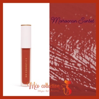 Son EM Cosmetics - TRUE GLOSS các màu Red Jasper, Scarlett Knight, Moroccan Sunset
