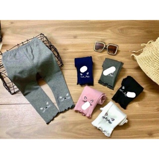 Quần legging mèo bé gái