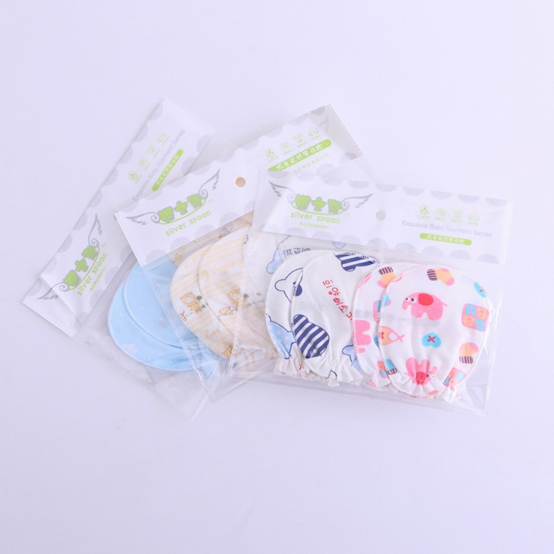 Găng Tay Mềm Bảo Vệ Chống Trầy Xước Cho Bé Sơ Sinh