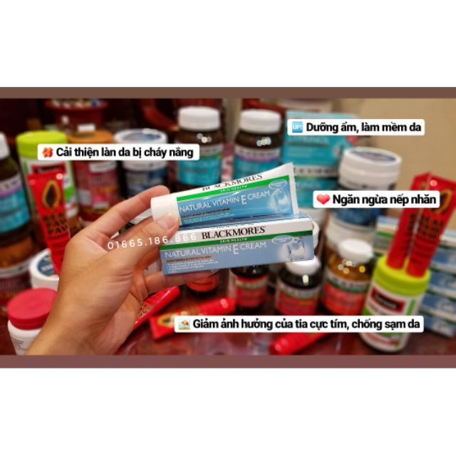 Natural Vitamin E Cream 50gr