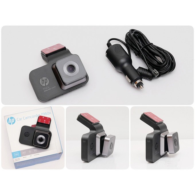 Camera hành trình xe hơi, ô tô thương hiệu HP cao cấp tích hợp Wifi GPS f960x - Bảo hành 12 tháng